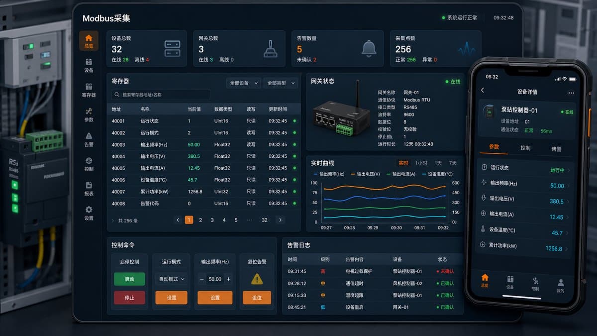 Modbus App开发方案